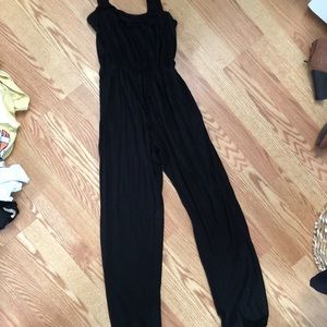 Long black jumpsuit